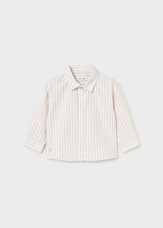 Mayoral Boy Basic Long Sleeve Shirt - Cookie (124-29)