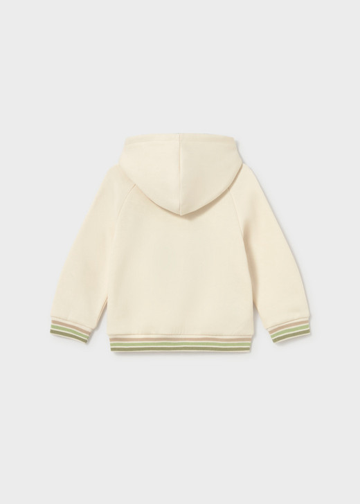Mayoral Boy Hooded Pullover - Light Khaki (2417-11)