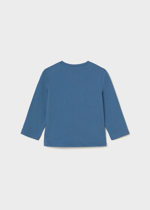 Mayoral Boy Long Sleeve T-shirt Motor Play - Indigo (2008-83)