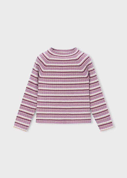 Mayoral Girl Knit Mockneck - Violet Mix (4026-69)