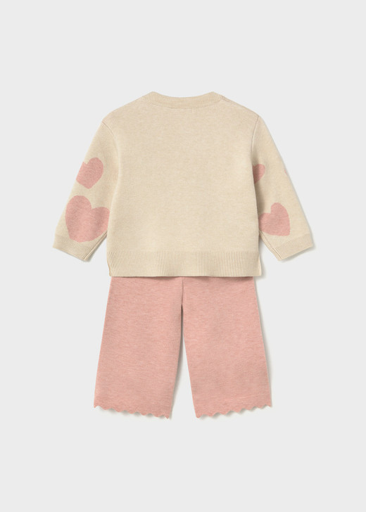 Mayoral Girl Knit Pants Set - Pastel Mix (2556-42)
