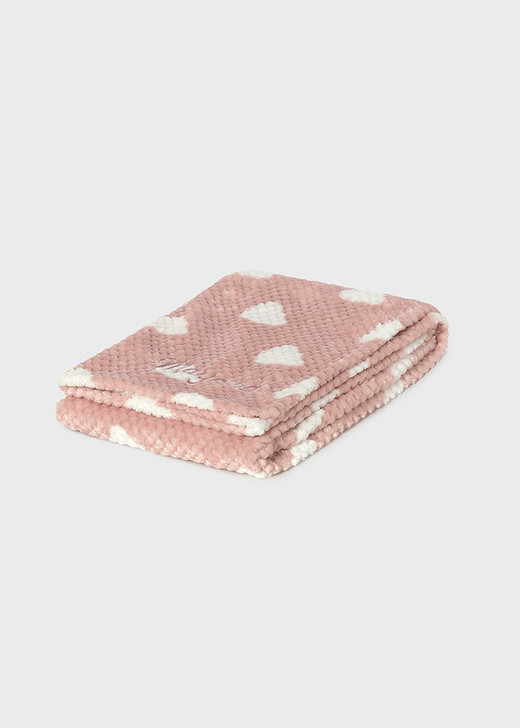 Mayoral Faux Fur Blanket - Baby Rose (9147-83)