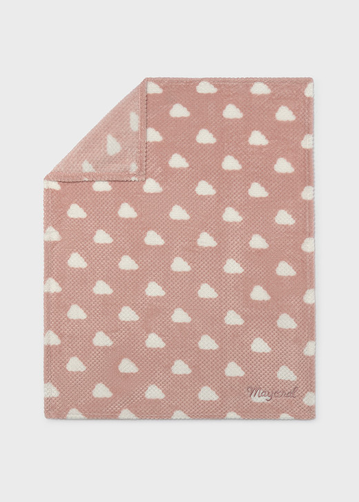 Mayoral Faux Fur Blanket - Baby Rose (9147-83)