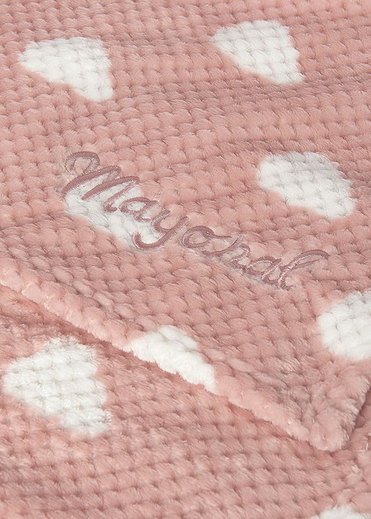 Mayoral Faux Fur Blanket - Baby Rose (9147-83)