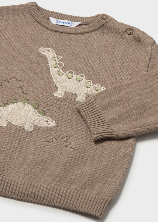 Mayoral Boy Sweater - Heather Truffle (2371-73)