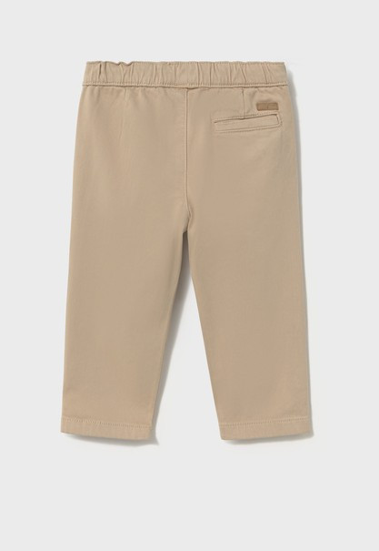 Mayoral Infant Boy Jogger Chino Trousers - Hazelnut (2548-15)