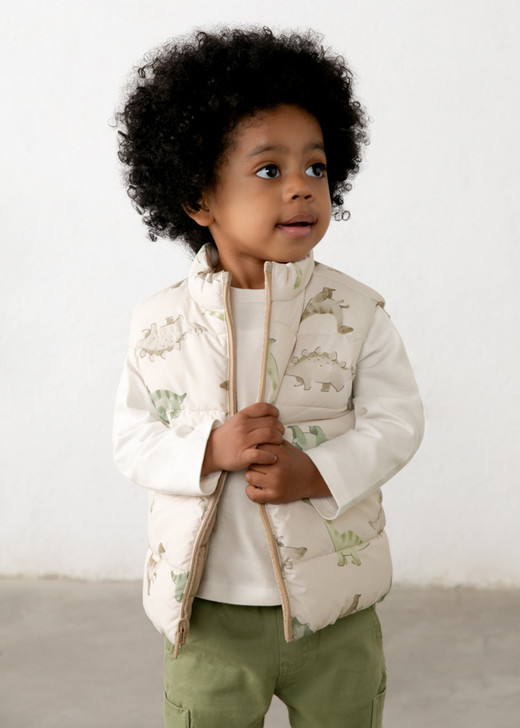 Mayoral Infant Boy Reversible Vest - Dark (2378-91)