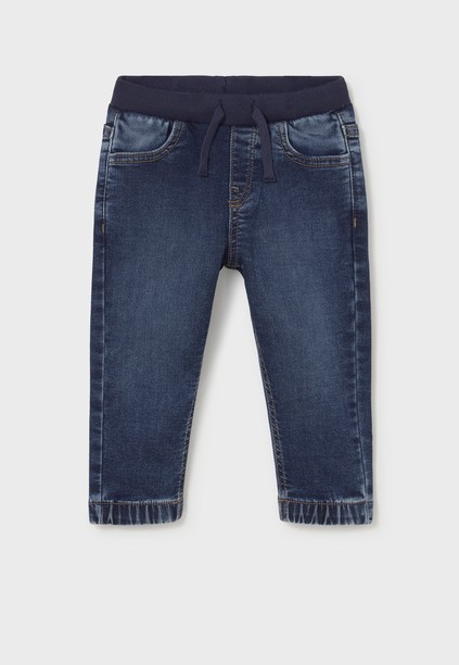 Mayoral Infant Boy Soft Denim Jogger Pants - Dark (2543-66)