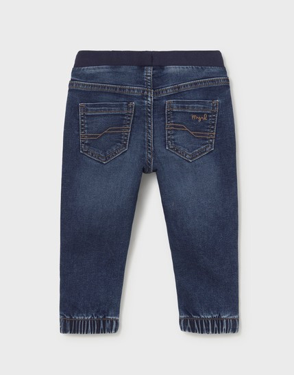 Mayoral Infant Boy Soft Denim Jogger Pants - Dark (2543-66)