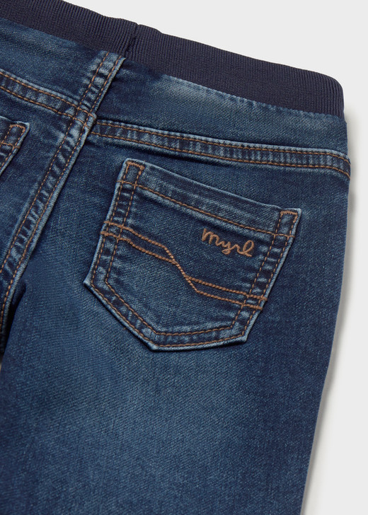Mayoral Infant Boy Soft Denim Jogger Pants - Dark (2543-66)
