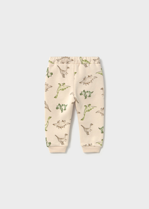 Mayoral Infant Boy Patterned Pants - Light Taupe (2538-95)