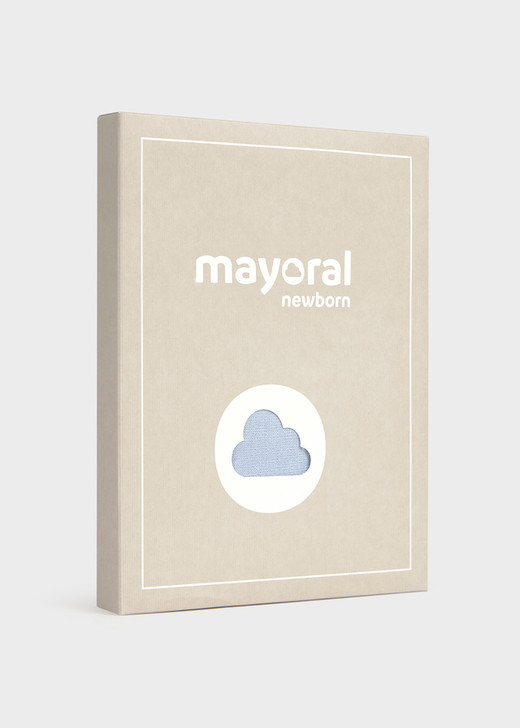 Mayoral Infant Boy Tricot Romper - Sky (2601-18)