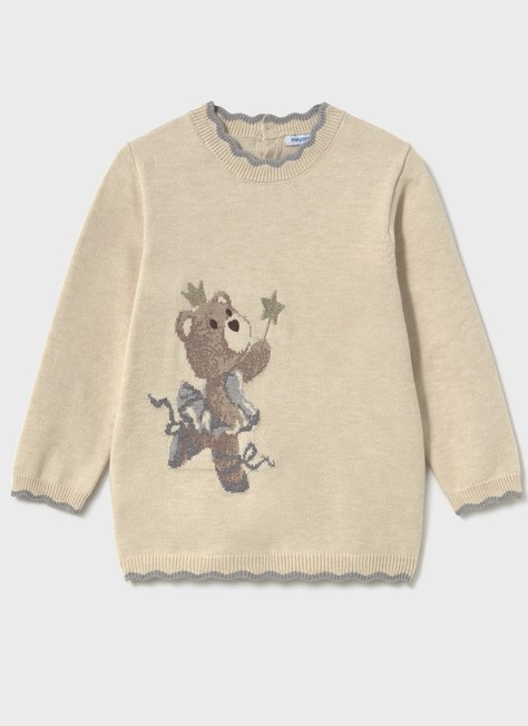 Mayoral Girl Knit Dress - H. Milk (2942-020)