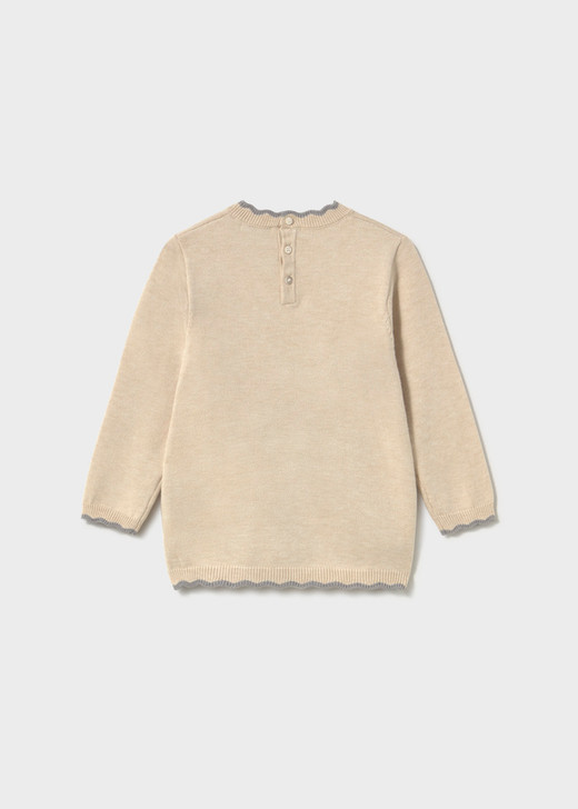 Mayoral Girl Knit Dress - H. Milk (2942-020)