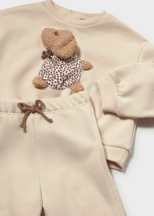 Mayoral Girl 2-Piece Tracksuit - Light khak (2838-078)
