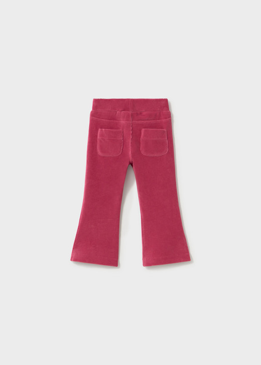 Mayoral Girl Basic Cord Knit Trousers - Petal (514-058)