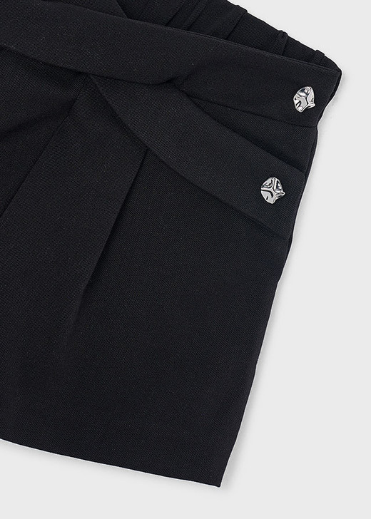 Mayoral Girl Pleated Skort - Black (4909-036)