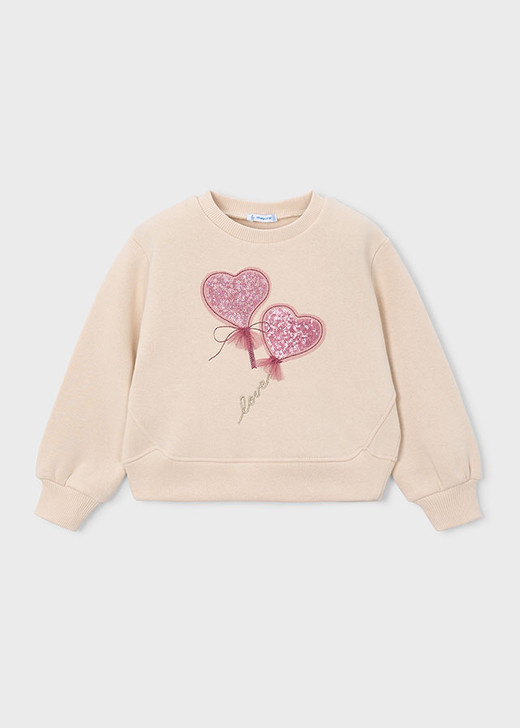 Mayoral Girl Pullover - Light khak (4408-086)