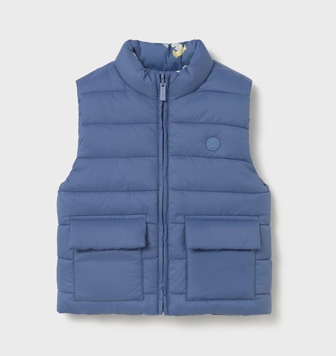 Mayoral Boy Reversible Vest - Indigo (2378-92)