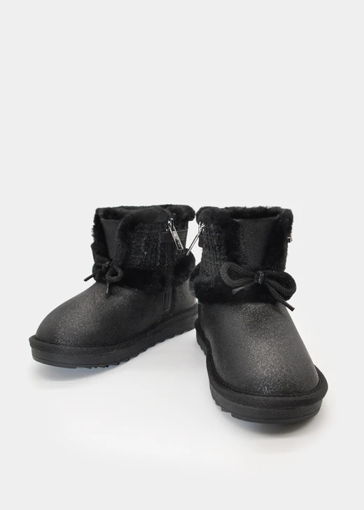 Mayoral Pull-On Lined Boot - Black (42688-25)