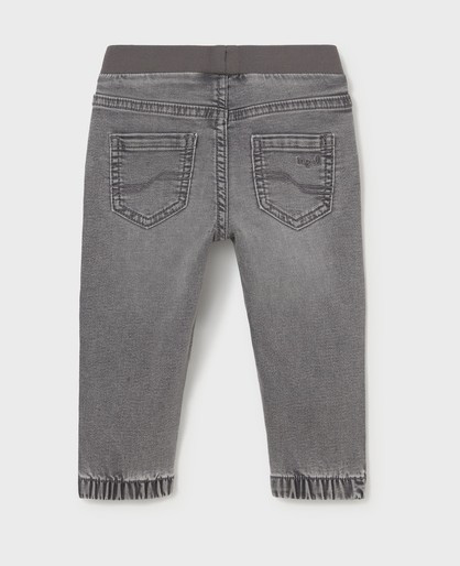 Mayoral Boy Light Wash Soft Denim Jogger Pants - Medium Gra (2543-67)