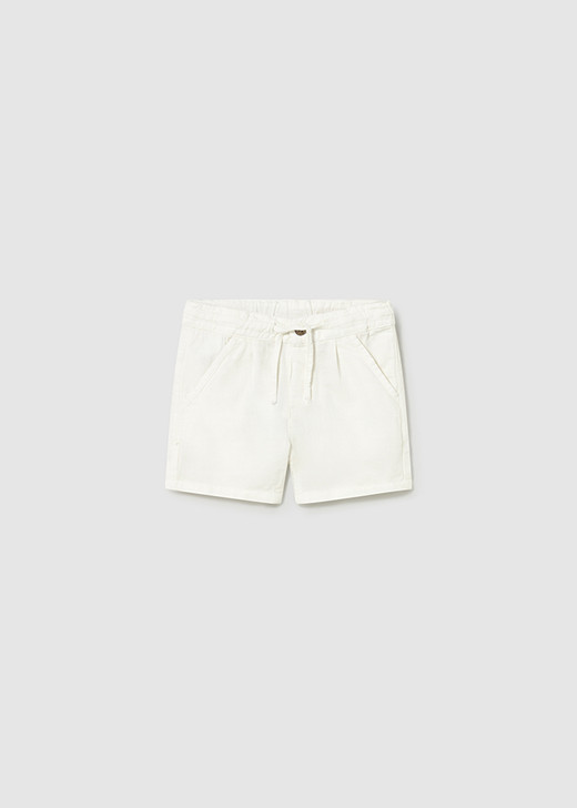 Mayoral - Linen Bermuda  Cream 1220