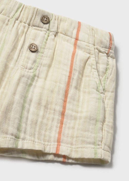 Mayoral - Wide Leg shorts Stripes 1216