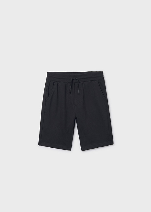 Mayoral - Basic Fleece Shorts Black 600