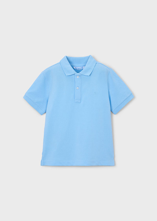Mayoral - Basic S/s Polo Sky Blue 150