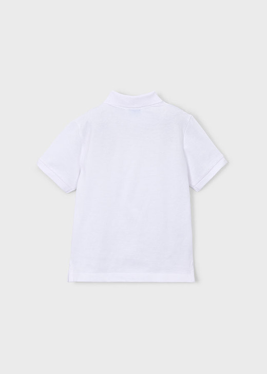 Mayoral - Basic S/s Polo White 150