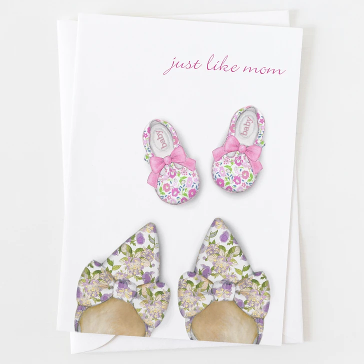 Just Like Mom Baby Greeting Card C_1453