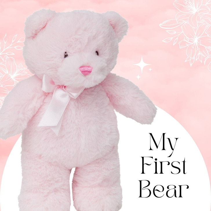 My First Bear  Soft Plush Teddy for Newborns & Toddlers