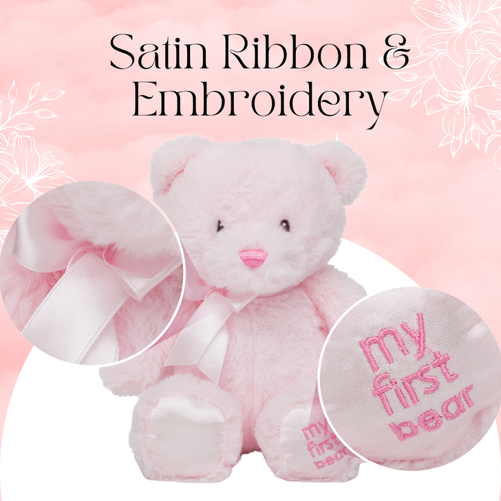 My First Bear  Soft Plush Teddy for Newborns & Toddlers