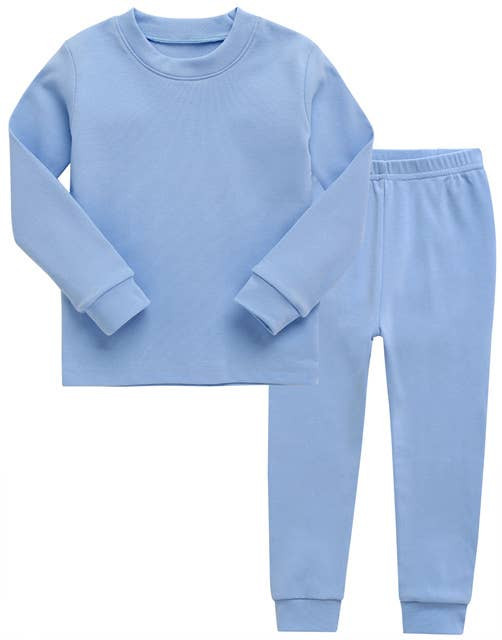 Daily Sky Cotton Long Sleeve PJs