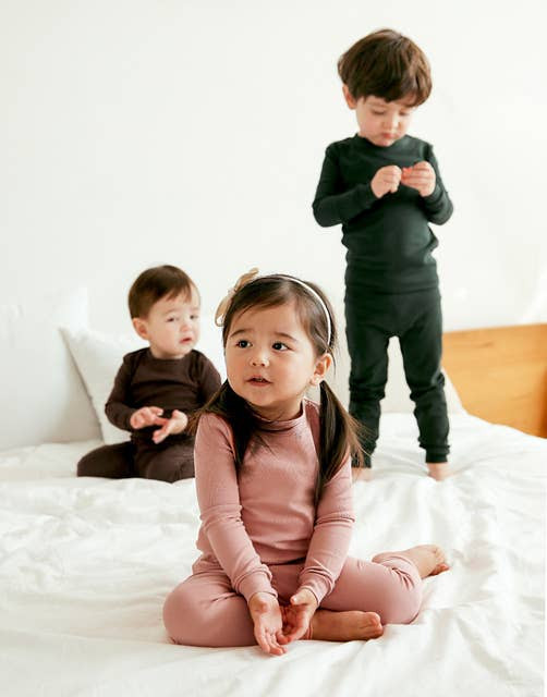 Daily Cotton Boys Girls Long Sleeve PJs