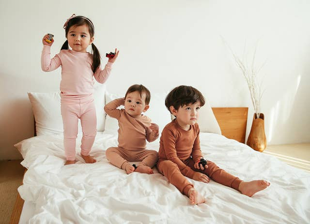 Daily Cotton Boys Girls Long Sleeve PJs