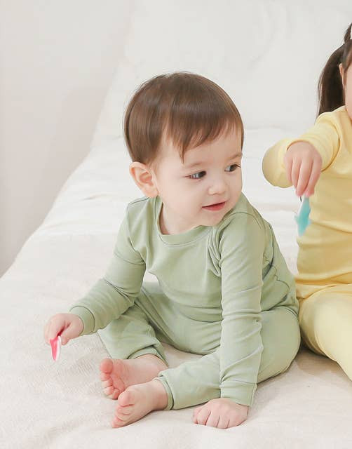 Daily Cotton Boys Girls Long Sleeve PJs
