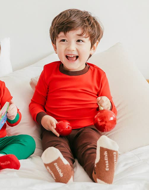 Daily Cotton Boys Girls Long Sleeve PJs