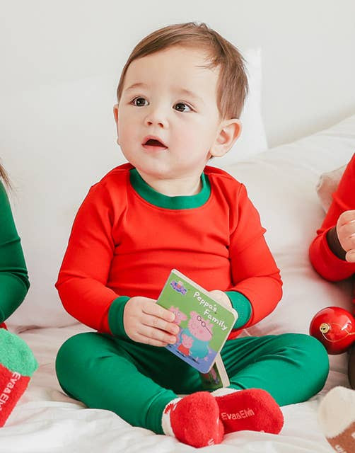Daily Cotton Boys Girls Long Sleeve PJs