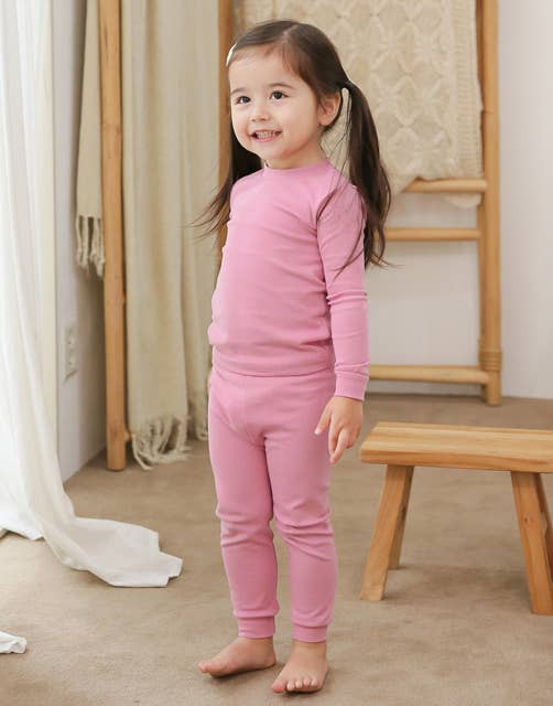 Daily Cotton Boys Girls Long Sleeve PJs