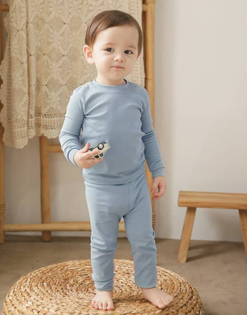 Daily Cotton Boys Girls Long Sleeve PJs
