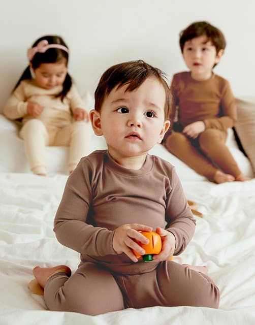 Daily Cotton Boys Girls Long Sleeve PJs