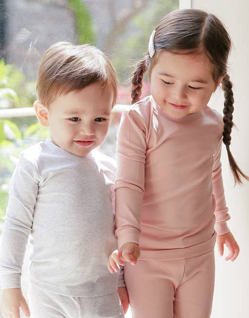 Daily Cotton Boys Girls Long Sleeve PJs