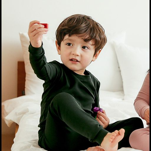 Daily Cotton Boys Girls Long Sleeve PJs
