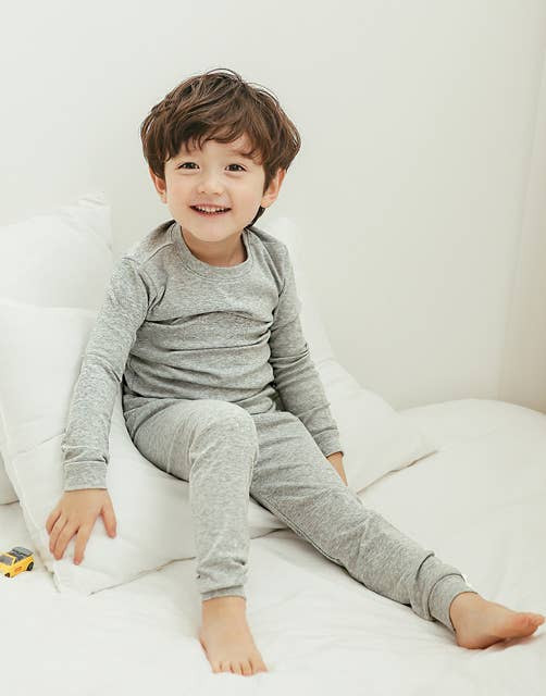Daily Cotton Boys Girls Long Sleeve PJs