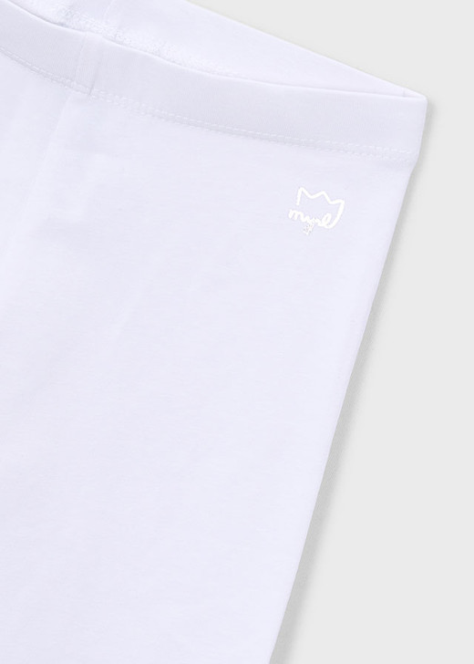 Mayoral  - Basic Short Leggings 723 White