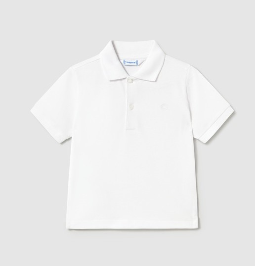 Mayoral  -  Basic S/S Polo 102 White