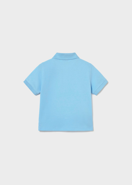 Mayoral  -  Basic S/S Polo 102 Sky Blue