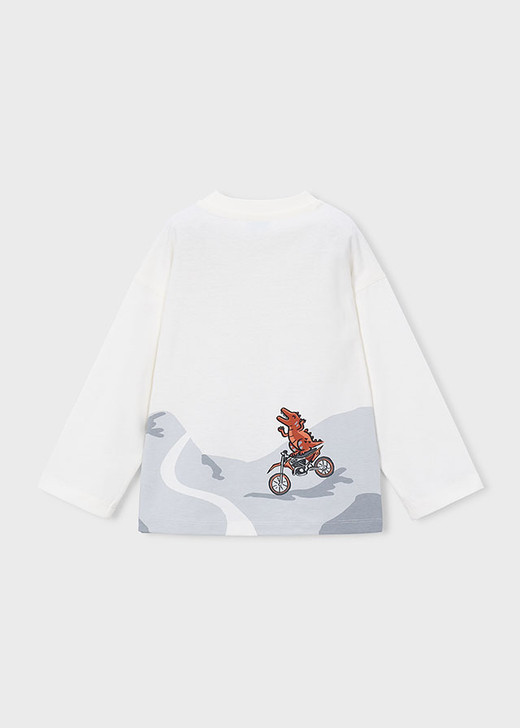 Mayoral Boy Long Sleeve T-shirt - bikes crea (4011-021)