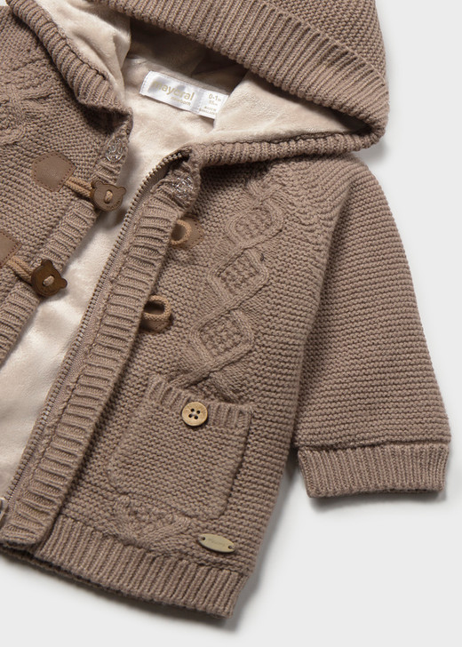 Mayoral Boy Knit Cardigan - brown (2303-036)